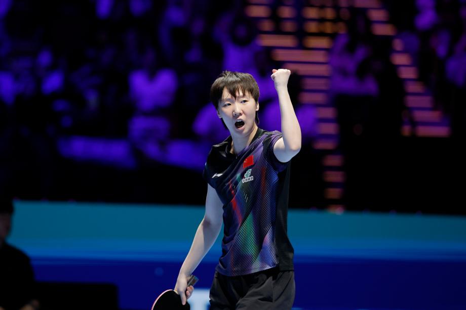 开云官网-王曼昱4-2申裕斌 国乒提前锁定世界杯女单冠亚军